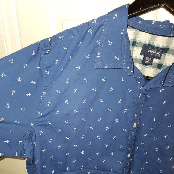 Basic Editions Button Down Shirt - Picture 3 of 3